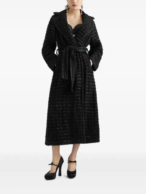 Dolce & Gabbana sequin-embellished tweed coat F0W3FTHUMKN - 1