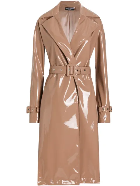 Dolce & Gabbana belted trench coat