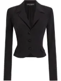 Dolce & Gabbana sculpted blazer - Black