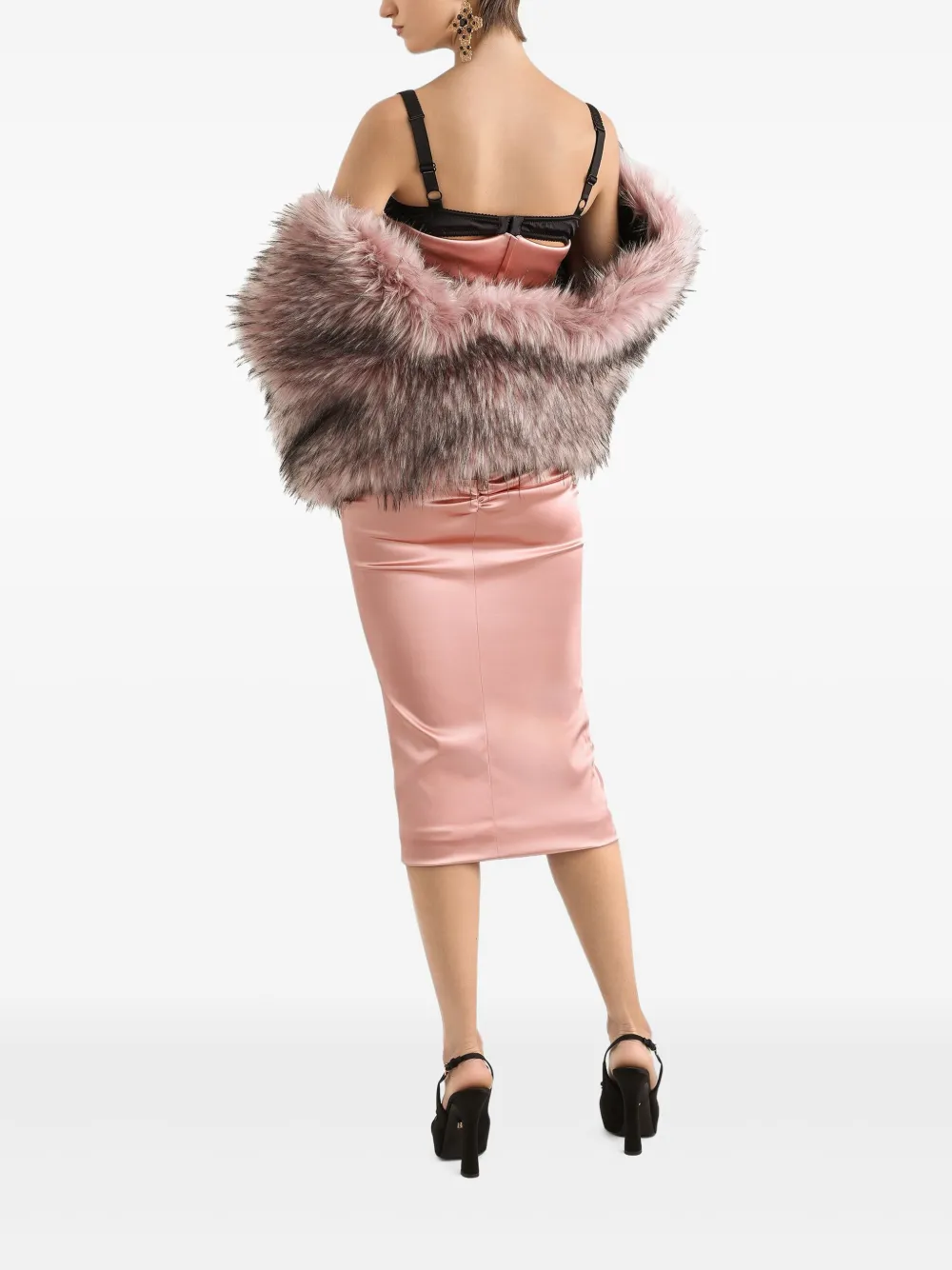 Dolce & Gabbana Jack van imitatiebont Roze