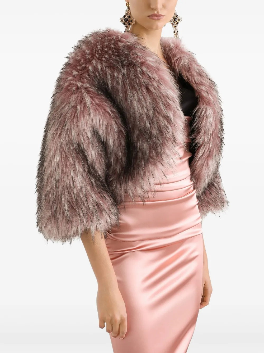 Dolce & Gabbana Jack van imitatiebont Roze