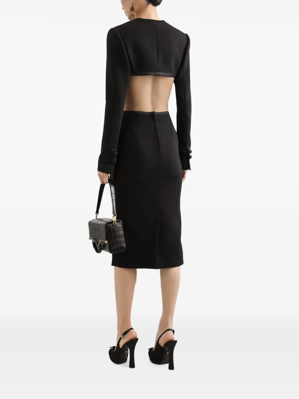 Dolce & Gabbana Cropped jack Zwart