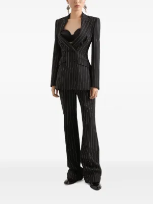 DOLCE & GABBANA ウール シングルブレスト長袖ロングブレザー Dolce & Gabbana（ドルチェ＆ガッバーナ）ウィメンズ テーラード