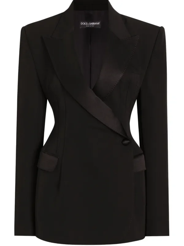 【関税＆送料込み】Dolce & Gabbana Blazer Dolce & Gabbana Sicilia-fit Embellished double-breasted