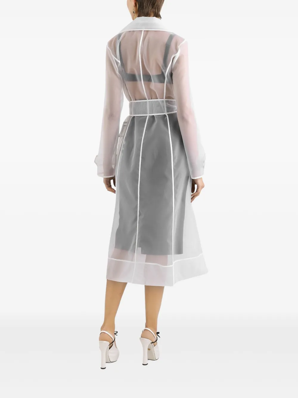 Dolce & Gabbana High waist midi-rok Zwart
