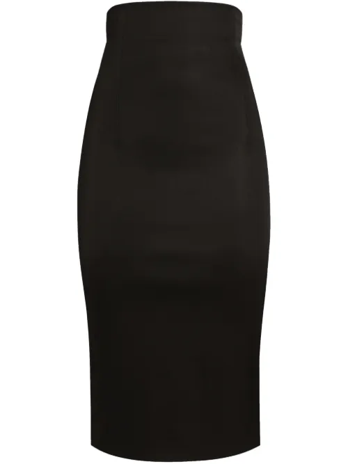 Jupe mi-longue à taille haute - Dolce & Gabbana - Modalova