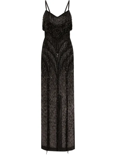 Dolce & Gabbana fringed gown