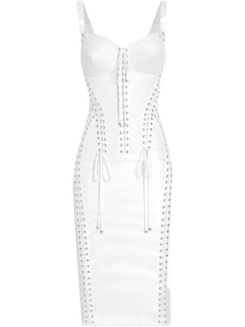 Dolce & Gabbana panelled midi dress