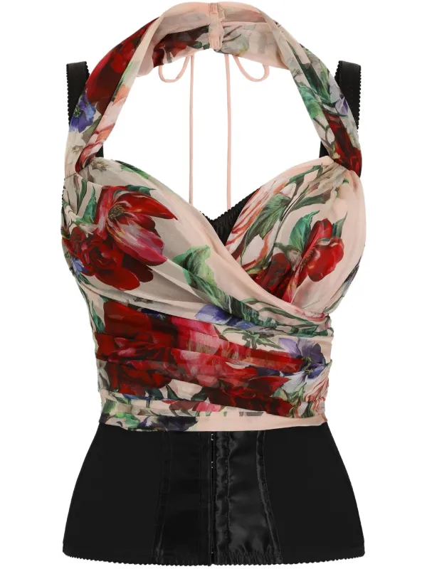 【関税&送料込】Dolce & Gabbana Top Lace top in Black for Women | Dolce&Gabbana® US