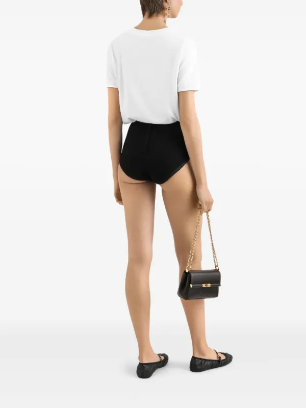 Dolce & Gabbana bow-detail T-shirt | White | FARFETCH