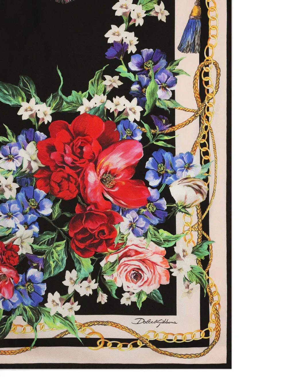 Dolce & Gabbana printed scarf - Zwart