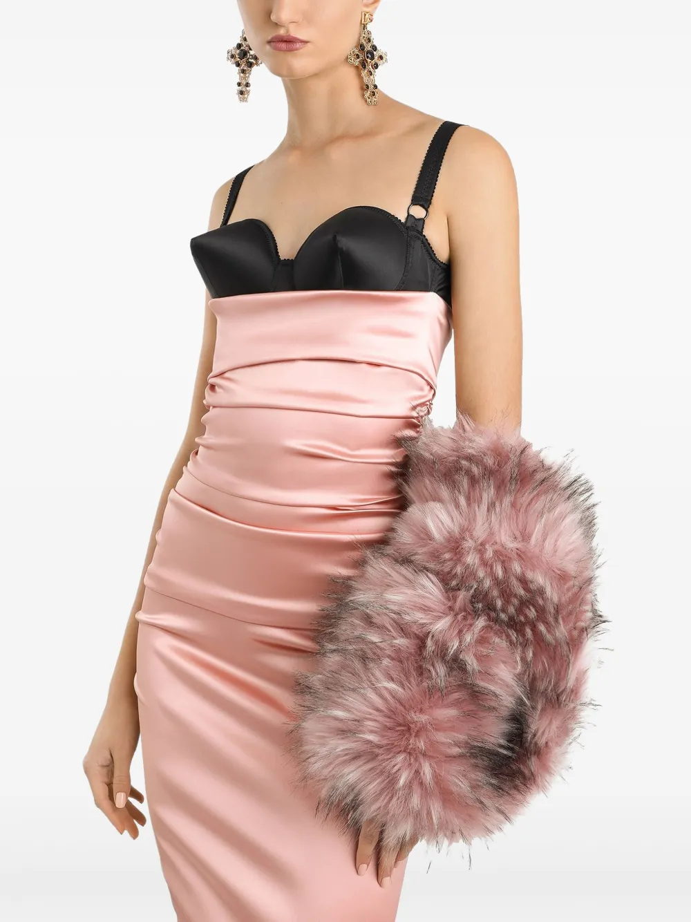 Dolce & Gabbana Sciarpa in pelliccia sintetica | Sciarpe | Image 3
