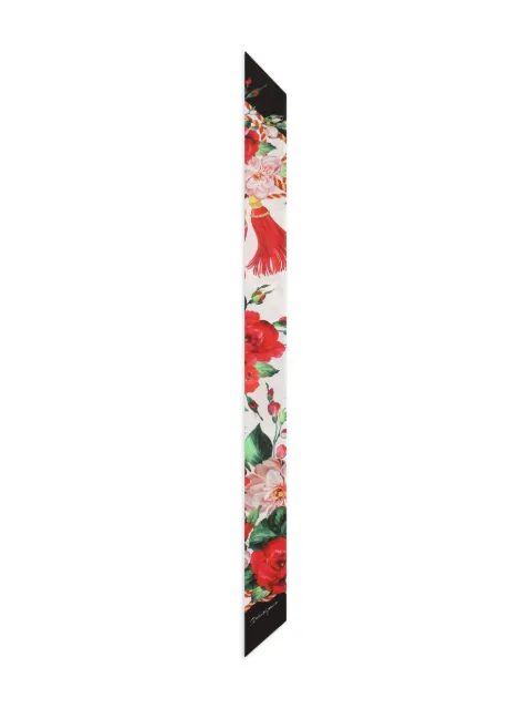 Dolce & Gabbana rose-print headscarf