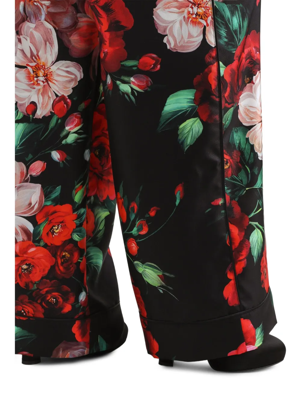 Dolce & Gabbana Zijden broek Zwart
