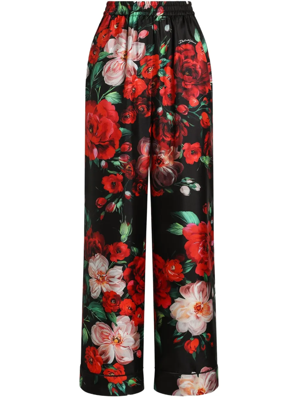 silk trousers