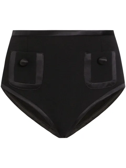 Dolce & Gabbana shorts con ribete satinado