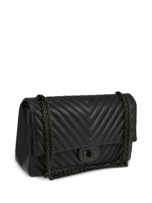 CHANEL Pre-Owned 2005 2.55 Reissue Shoulder Bag | Black | FARFETCH