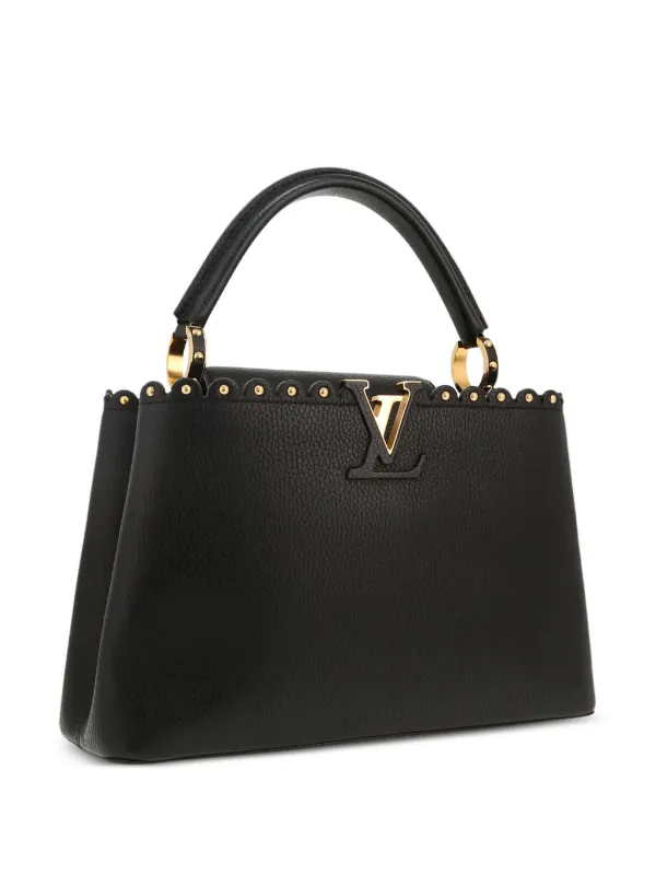 Louis Vuitton Pre-Owned 2017 Medium Capucines Handbag | Black