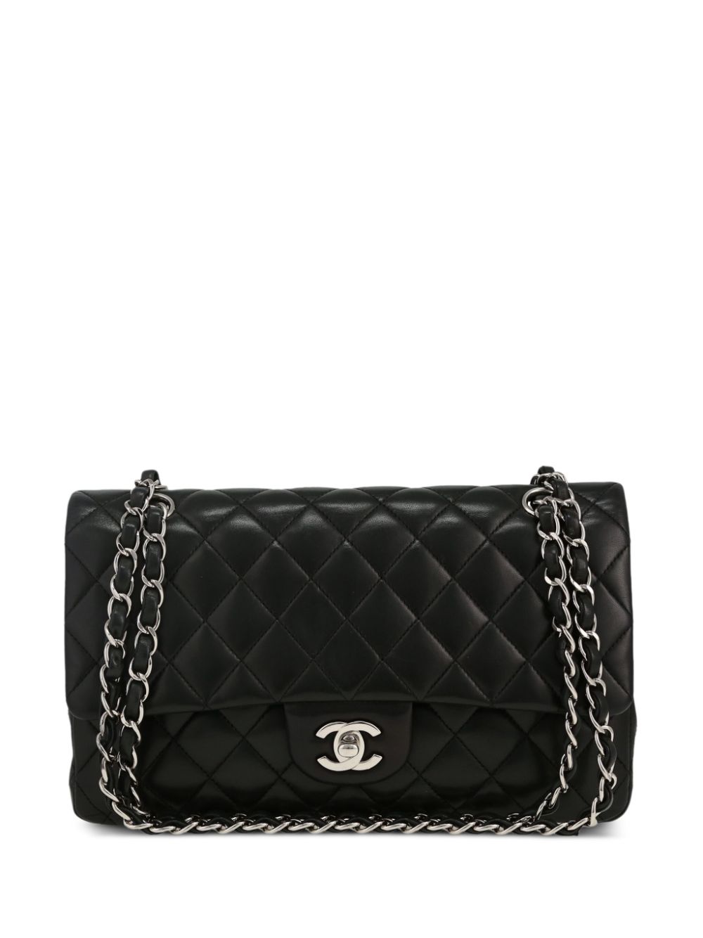 CHANEL Pre-Owned 2012 medium Double Flap shoulder bag – Black