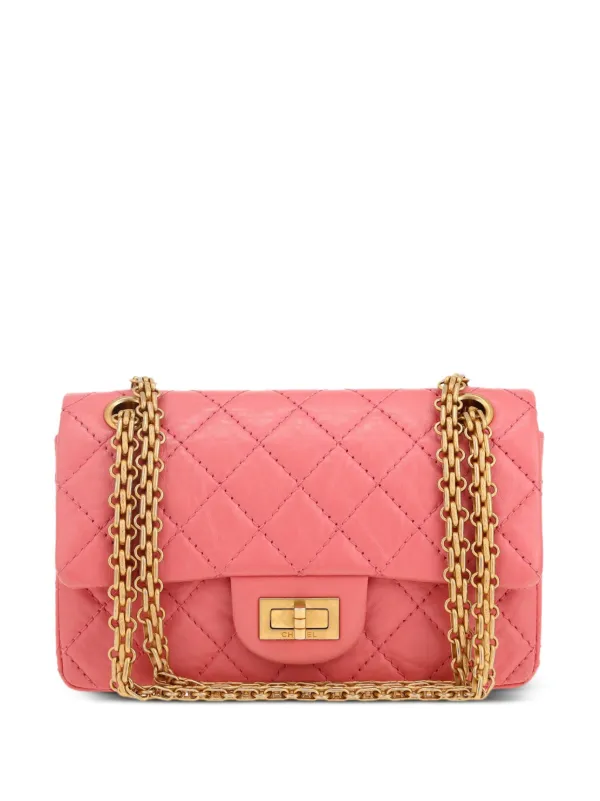 Chanel Pre-owned 2020 2.55 Shoulder Bag in Pink