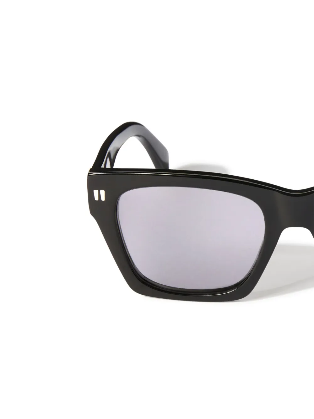 Shop Off-white Eyewear Valdez Sunglasses In Black
