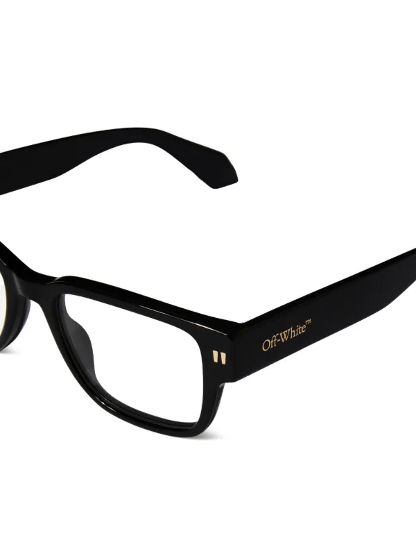 【送料&関税込】Off-White Eyewear Style 7l Glasses - Unisex Off-White Eyewear 7V Glasses | Black | FARFETCH