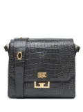 Givenchy Pre-Owned 2019 Medium Croc Embossed Eden crossbody bag - Grey