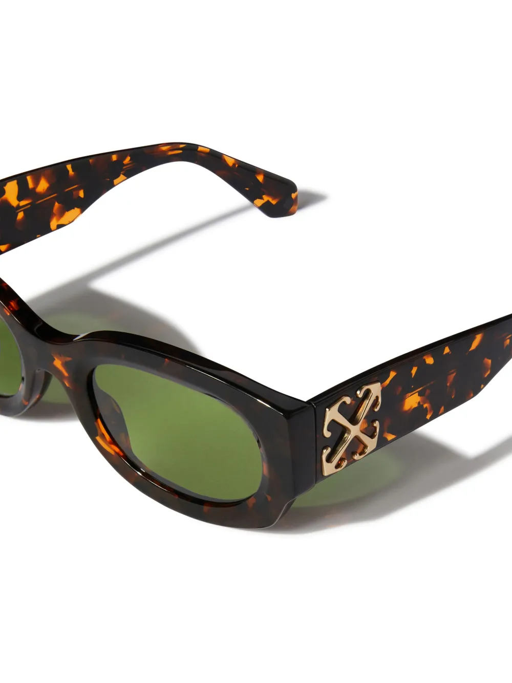 Off-White Eyewear Palmer zonnebril - Bruin