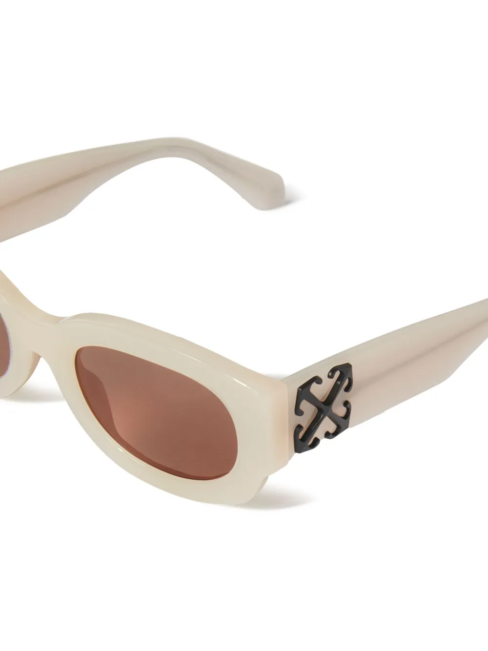 Off-White Eyewear Palmer zonnebril - Beige