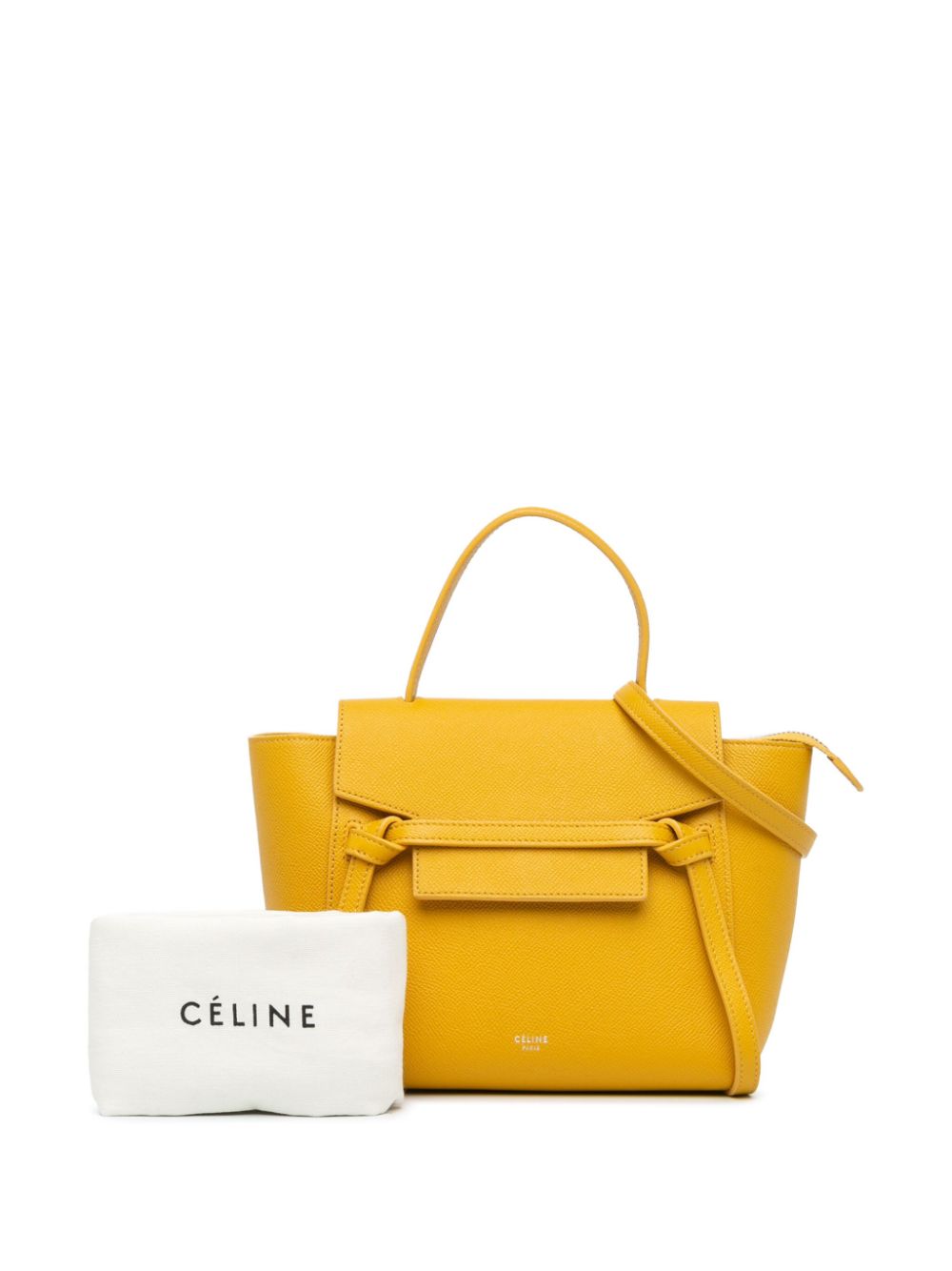 Céline Pre-Owned 2018 Nano Belt Bag satchel - Geel