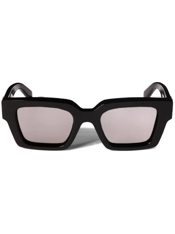 オフホワイト virgil スクエアフレーム サングラス　off-white Off-White Eyewear Roma スクエアフレーム サングラス | ホワイト