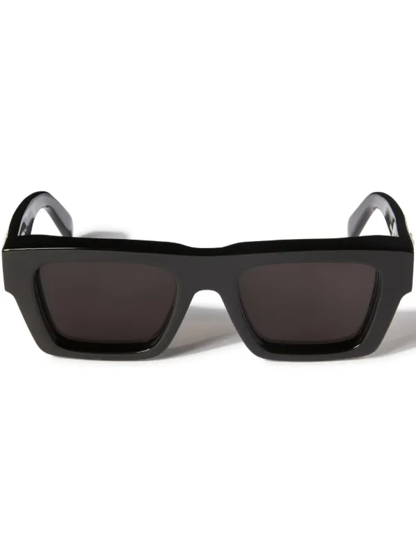 サングラス Off-White Off-White - PORTLAND SUNGLASSES ORANGE DARK GREY Off-White Dallas OERI071 Aviator Sunglasses | Fashion Eyewear