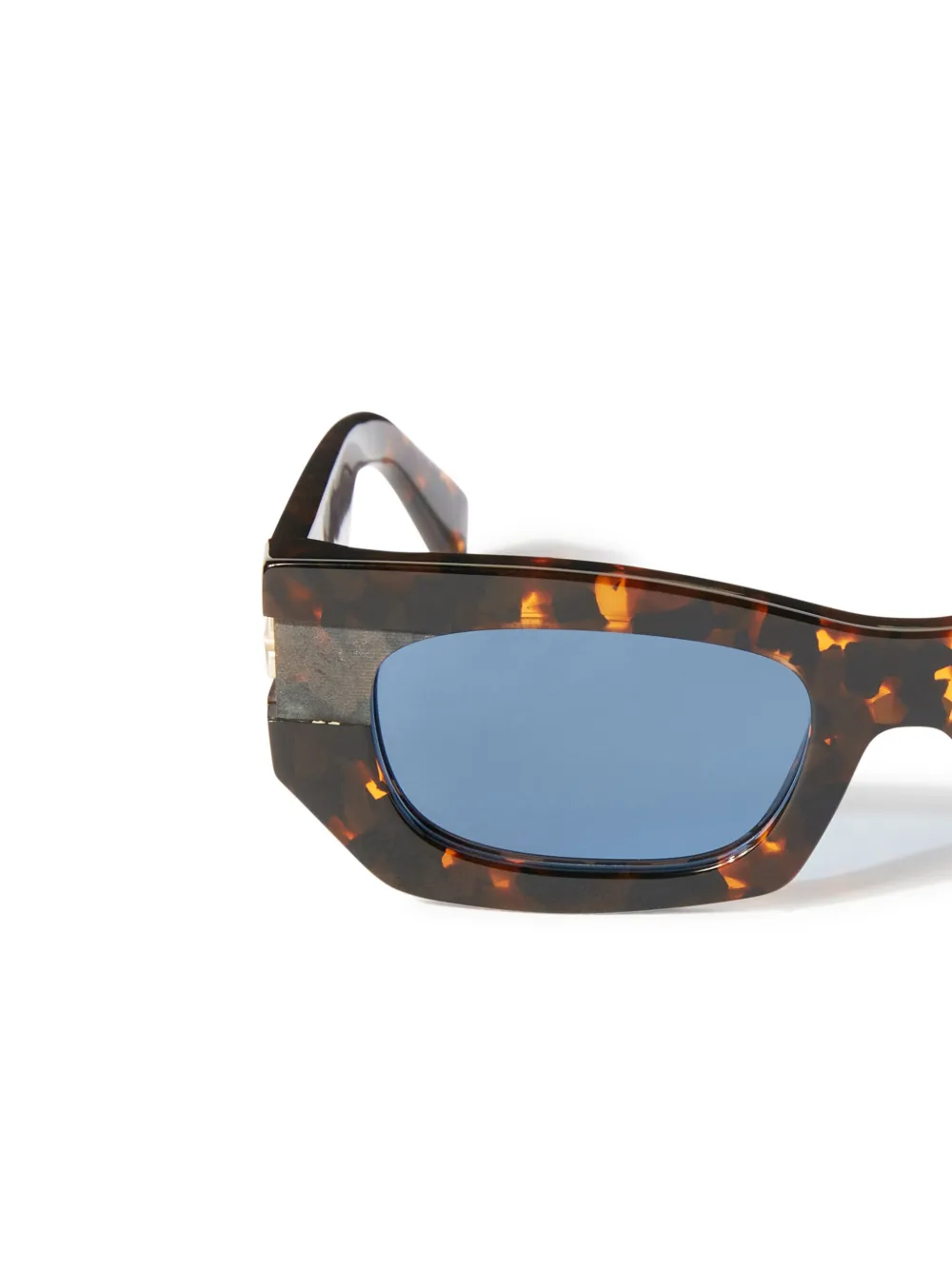 Off-White Eyewear Belleville zonnebril Bruin