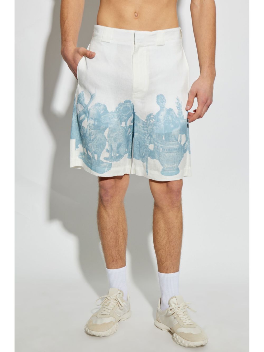 Givenchy graphic-print shorts Men