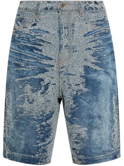 Diesel short D-Lire - Bleu - Diesel - Modalova