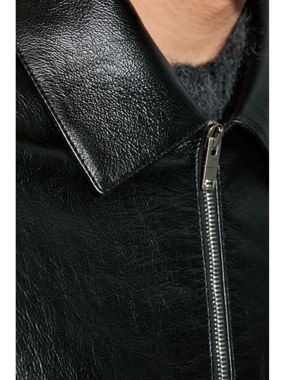 Givenchy レザージャケット | ブラック | FARFETCH JP