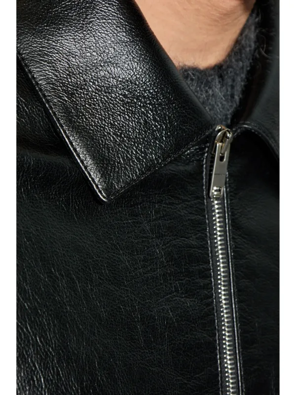 Givenchy レザージャケット | ブラック | FARFETCH JP