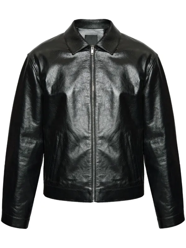 Givenchy レザージャケット | ブラック | FARFETCH JP