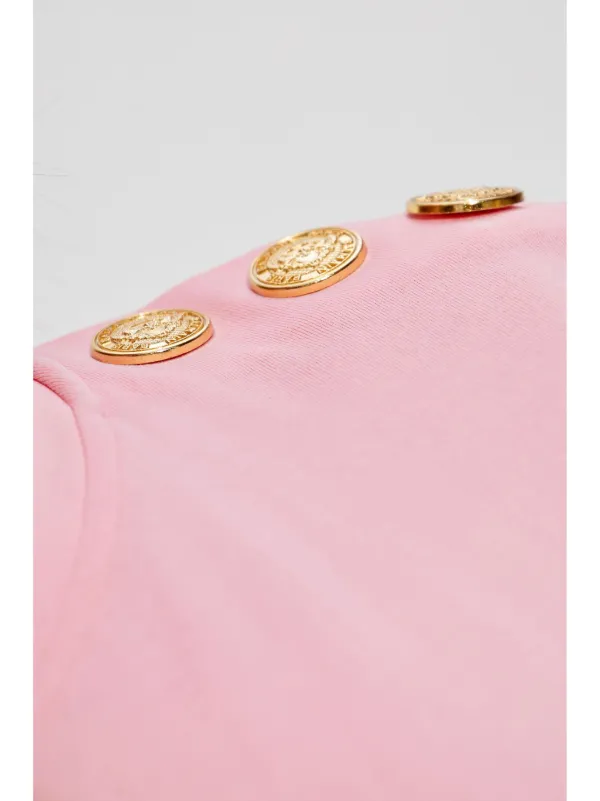 Balmain logo-print Tank Top | Pink | FARFETCH