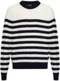 Balmain striped jumper - White