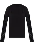 Givenchy overlapped T-shirt - Black