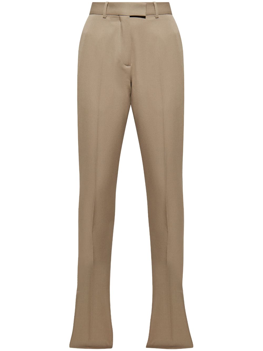 virgin-wool tailored trousers