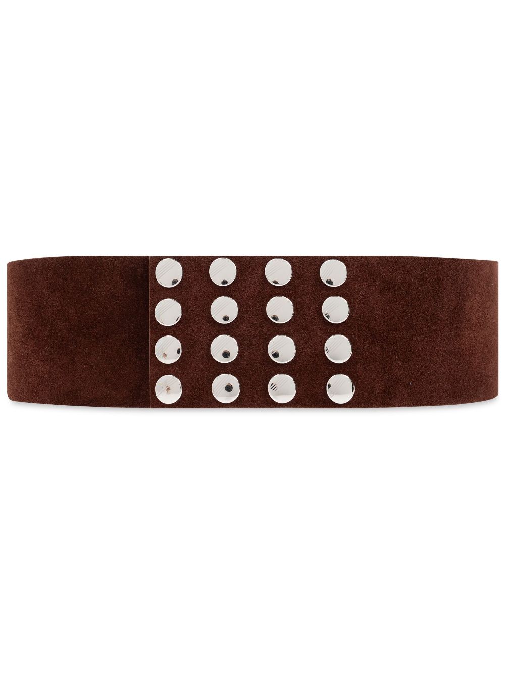 The Attico suede belt