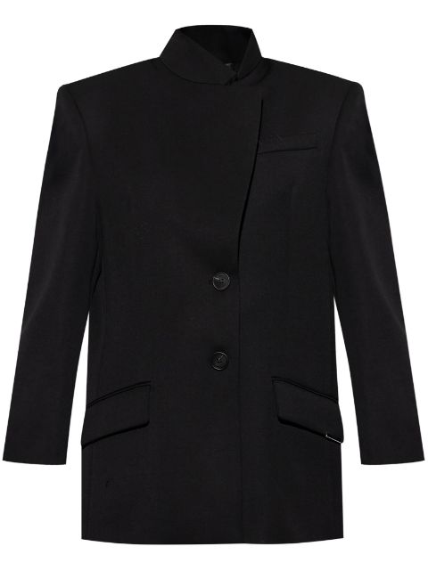 The Attico wool gabardine blazer Women