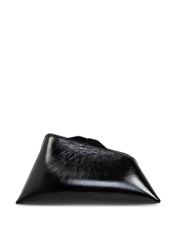The Attico 8.30PM Clutch Bag in Black