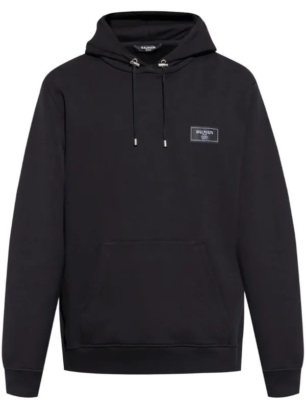 Balmain ロゴ パーカー | ブラック | FARFETCH JP