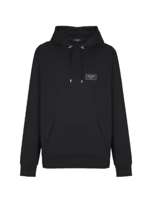 Saint Laurent ハーフジップ パーカー | ブラック | FARFETCH JP