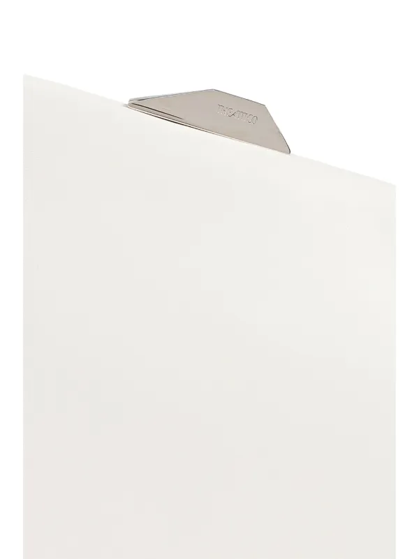 The Attico Day Off クラッチバッグ | ホワイト | FARFETCH JP