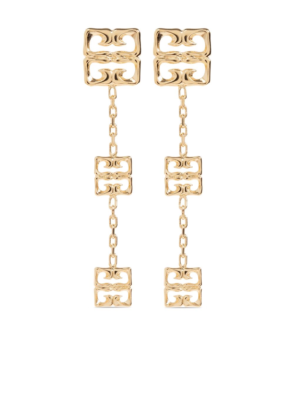 Givenchy 4G Liquid earrings - Gold