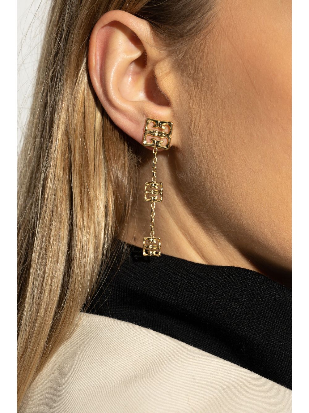 Givenchy 4G Liquid earrings - Gold